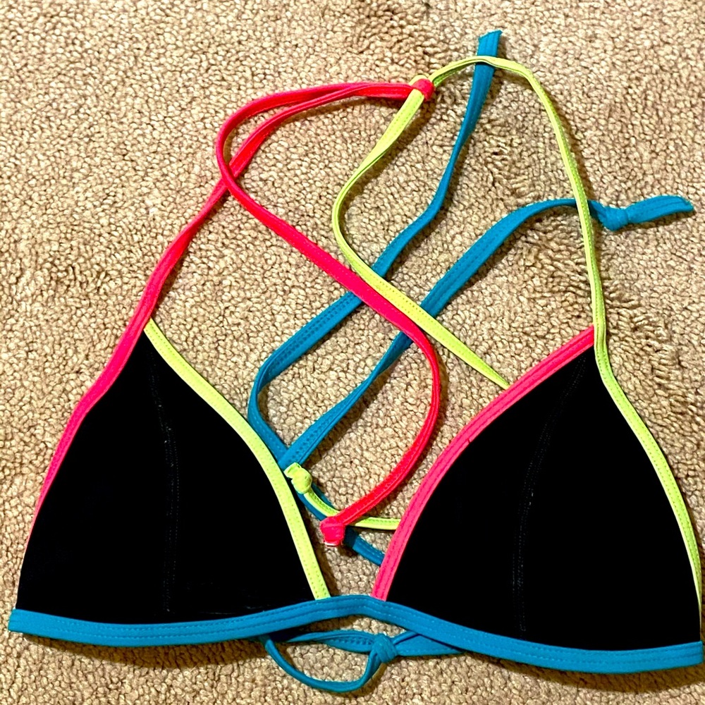 MULTICOLOR BIKINI TOP